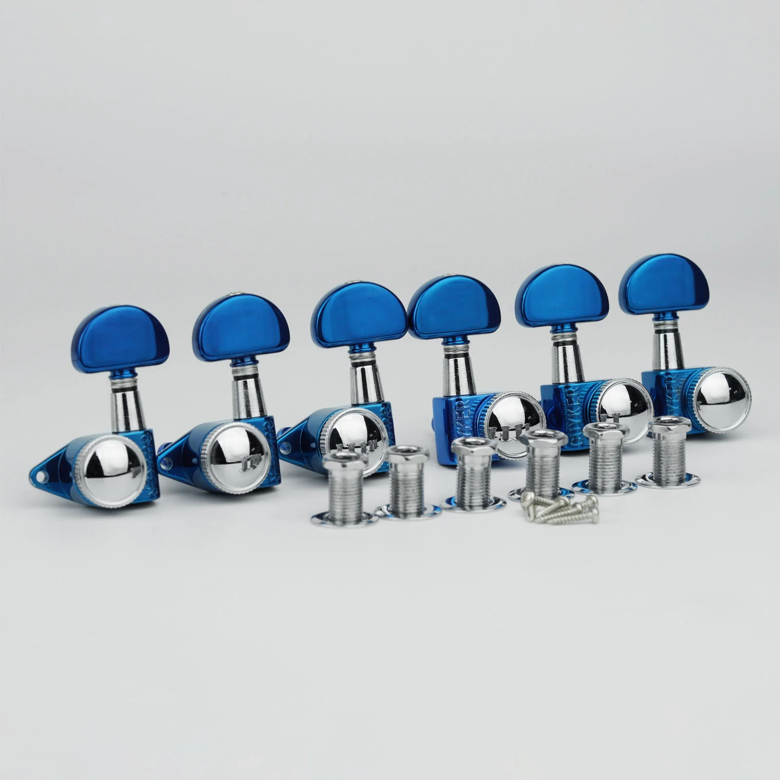 Guyker GK-D-502SP Locking Tuners – Dopamine Color, 3R+3L, 1:21 Gear Ratio - Image 19