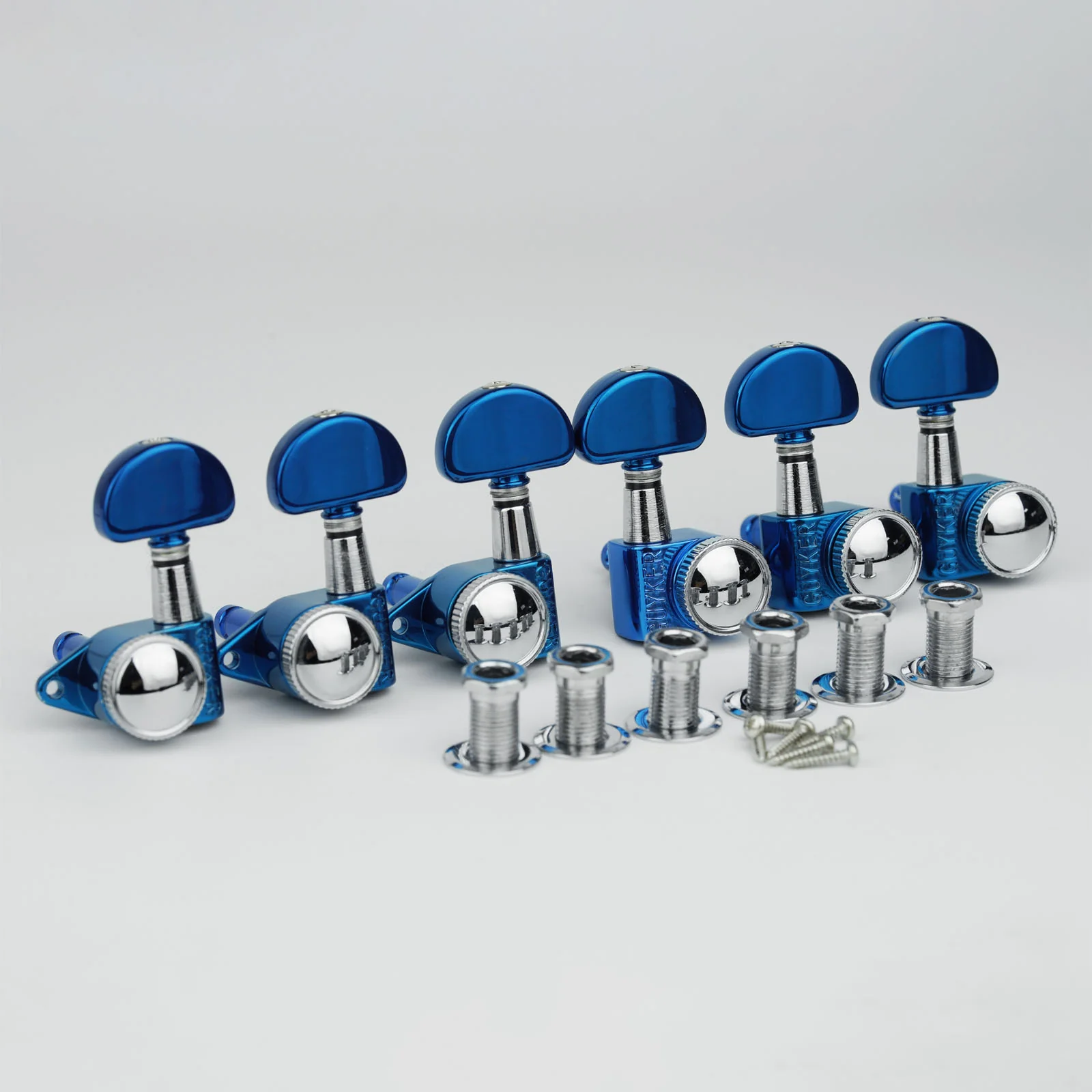 Guyker GK-D-502SP Locking Tuners – Dopamine Color, 3R+3L, 1:21 Gear Ratio - Image 20