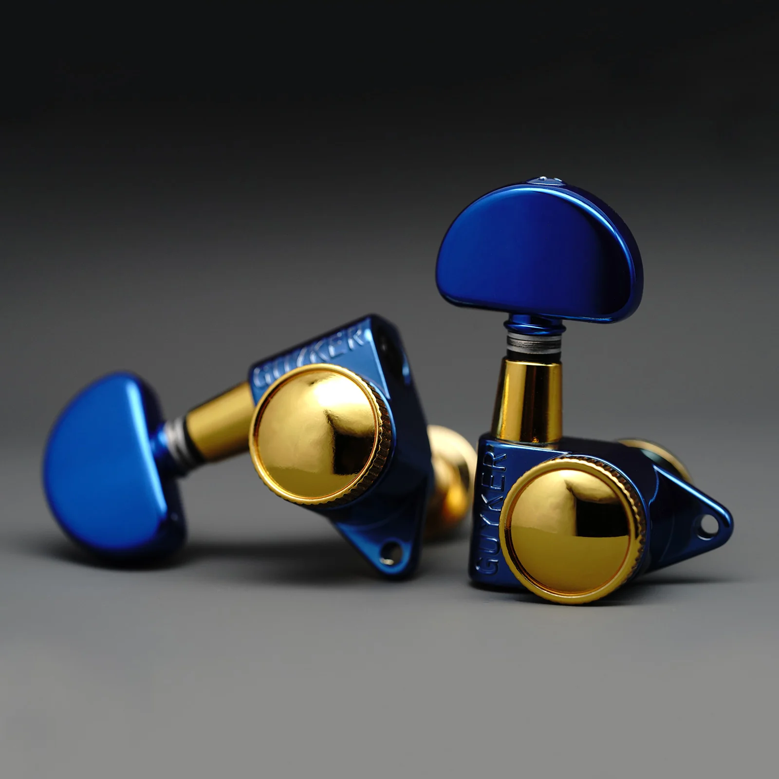 Guyker GK-D-502SP Locking Tuners – Dopamine Color, 3R+3L, 1:21 Gear Ratio - Image 6