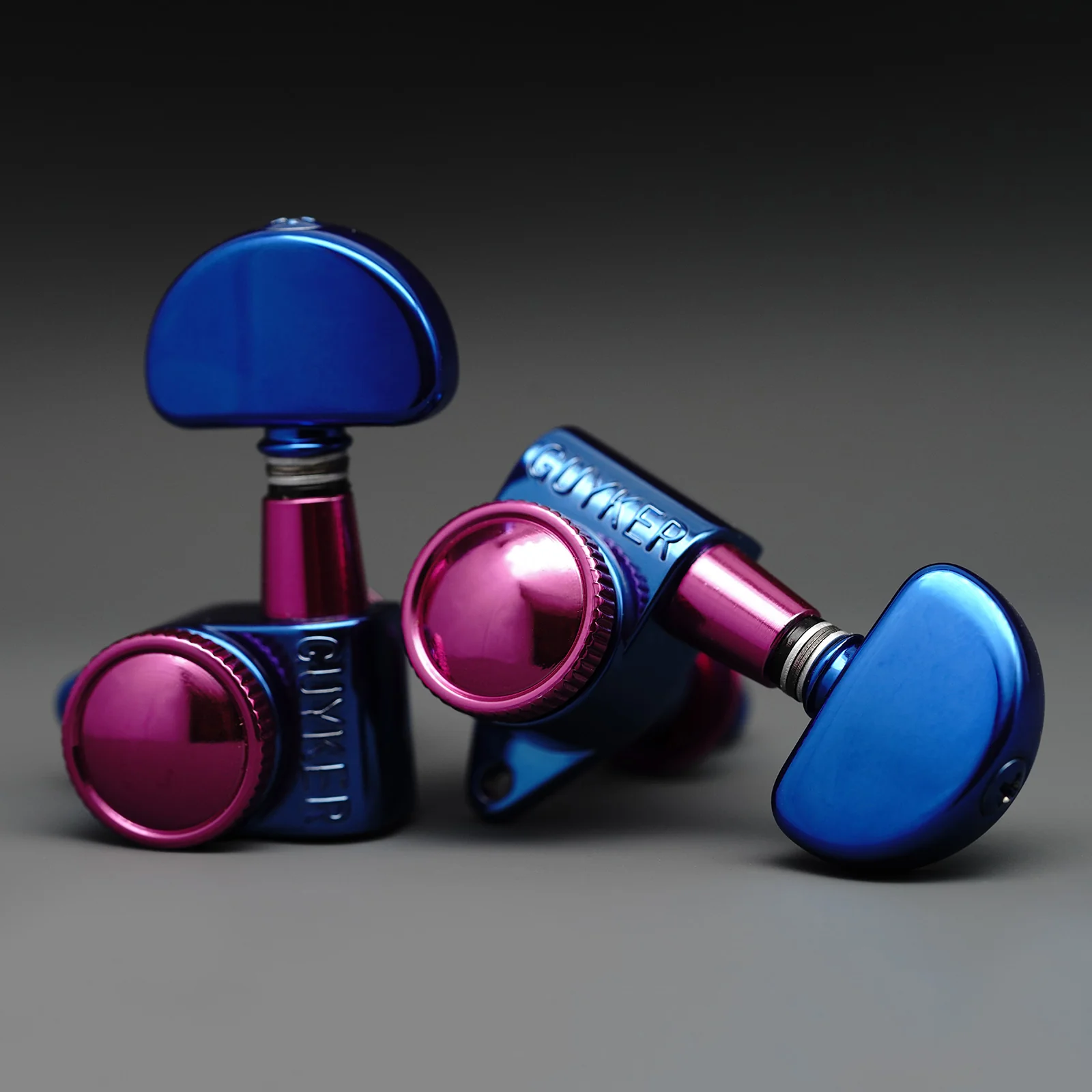 Guyker GK-D-502SP Locking Tuners – Dopamine Color, 3R+3L, 1:21 Gear Ratio - Image 7