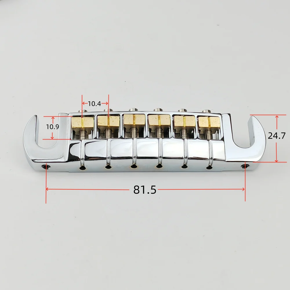 Ready to Ship (US) | Guyker GM006 Guitar Bridge Adjustable Brass and Zinc Alloy Material - Image 10