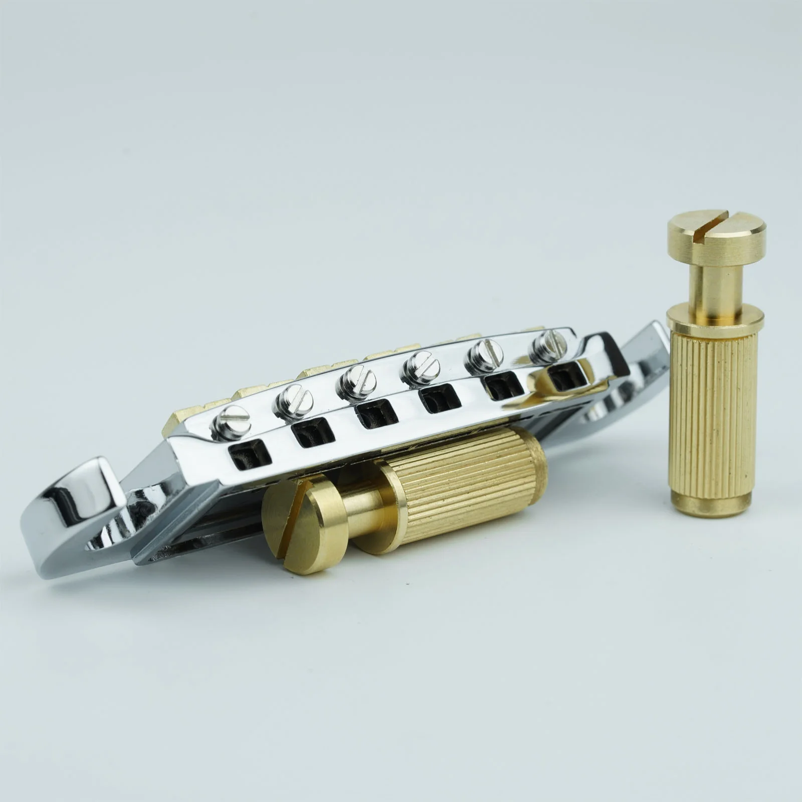 Ready to Ship (US) | Guyker GM006 Guitar Bridge Adjustable Brass and Zinc Alloy Material - Image 5