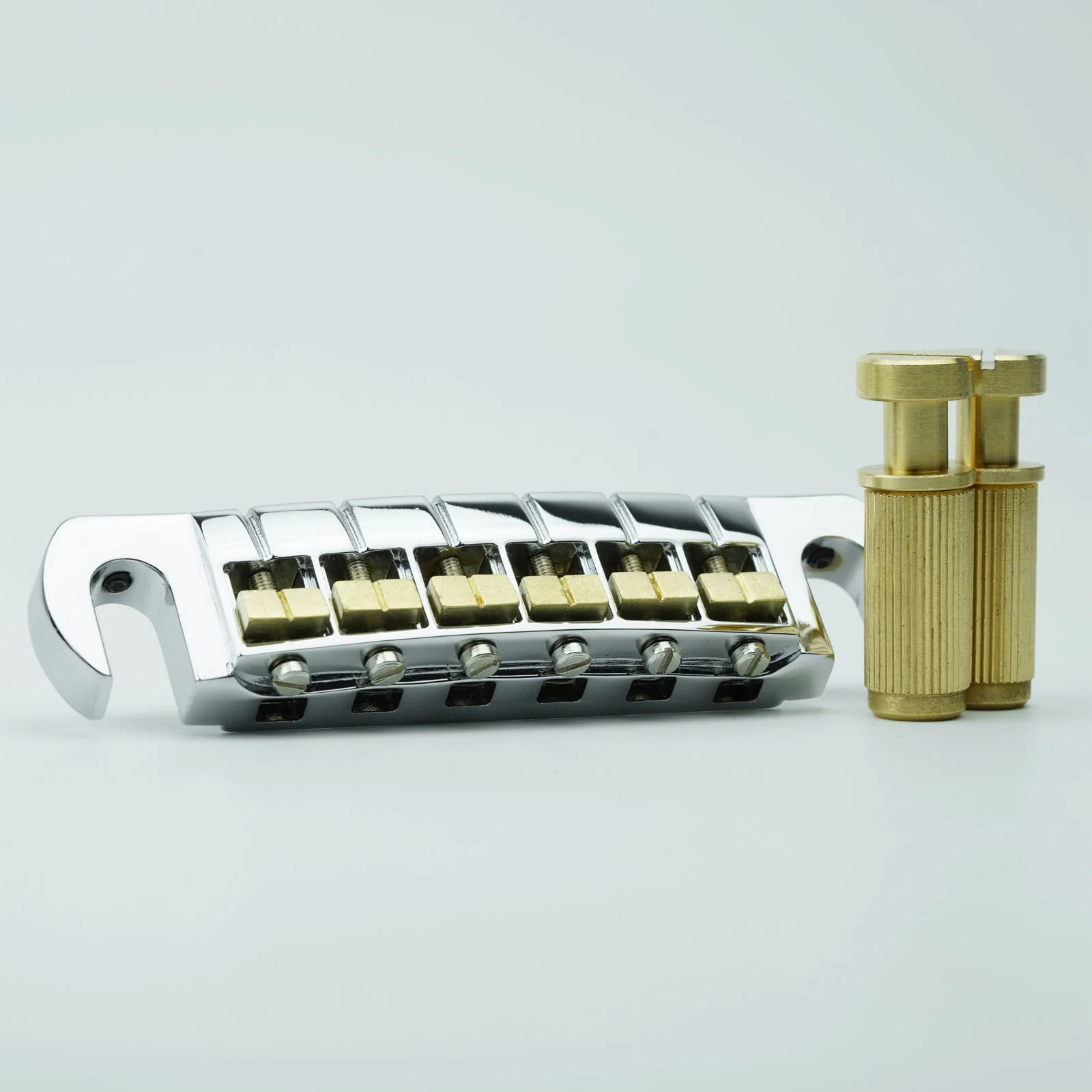 Ready to Ship (US) | Guyker GM006 Guitar Bridge Adjustable Brass and Zinc Alloy Material - Image 6