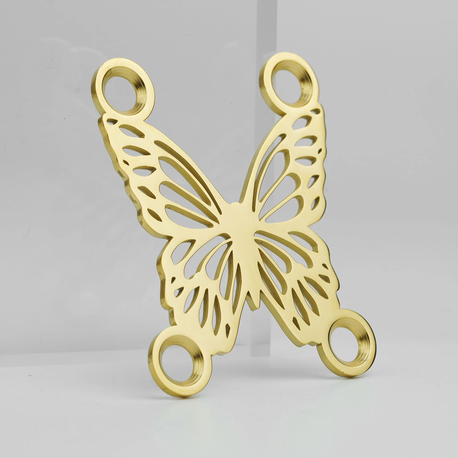 Guyker GN006 Stainless Steel Hollow Butterfly 4-Hole Neck Plate - Image 6