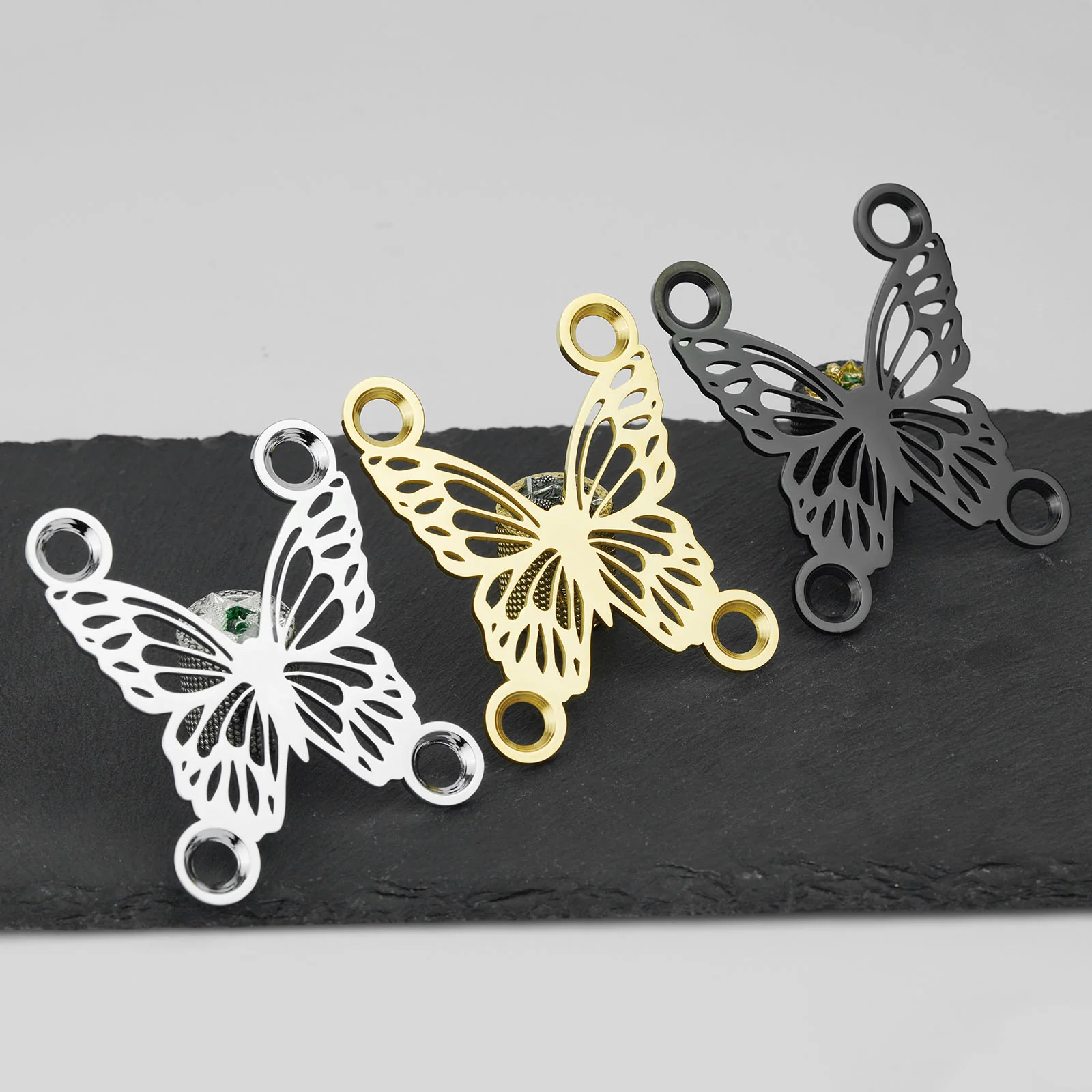 Guyker GN006 Stainless Steel Hollow Butterfly 4-Hole Neck Plate - Image 7