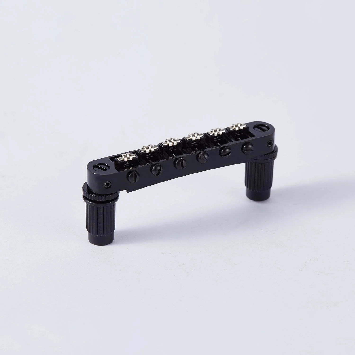 Guyker Guitar Bridge Tune-O-Matic with Roller Saddles For LP Guitar GM005 - Image 6