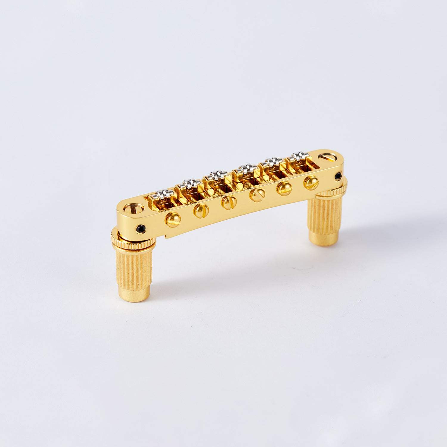 Guyker Guitar Bridge Tune-O-Matic with Roller Saddles For LP Guitar GM005 - Image 9