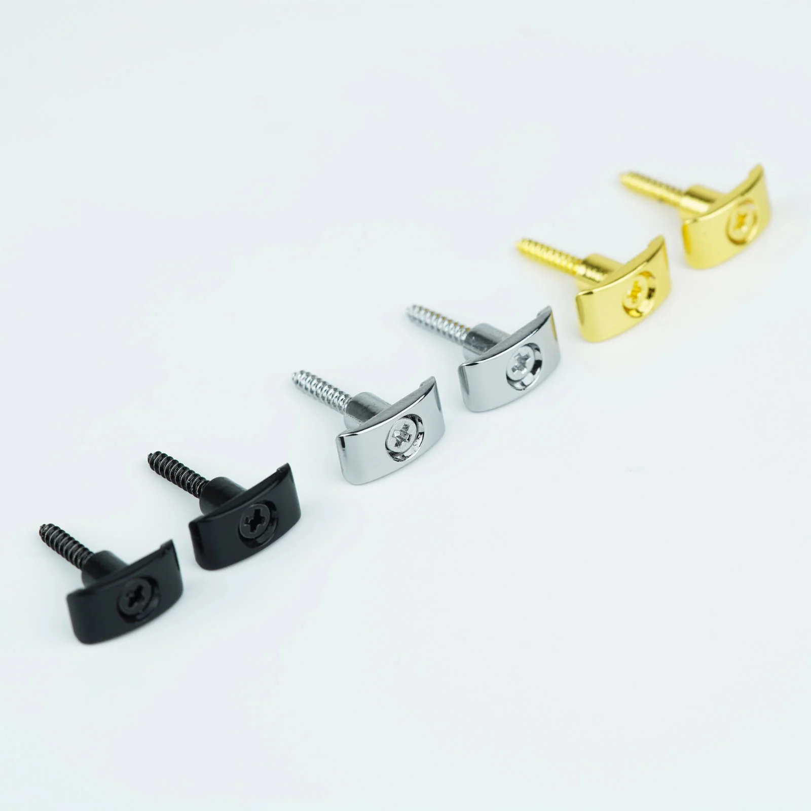 Guyker SR2 Guitar String Retainers Zinc Alloy String Guide Set of 2 for Electric Guitar - Image 3