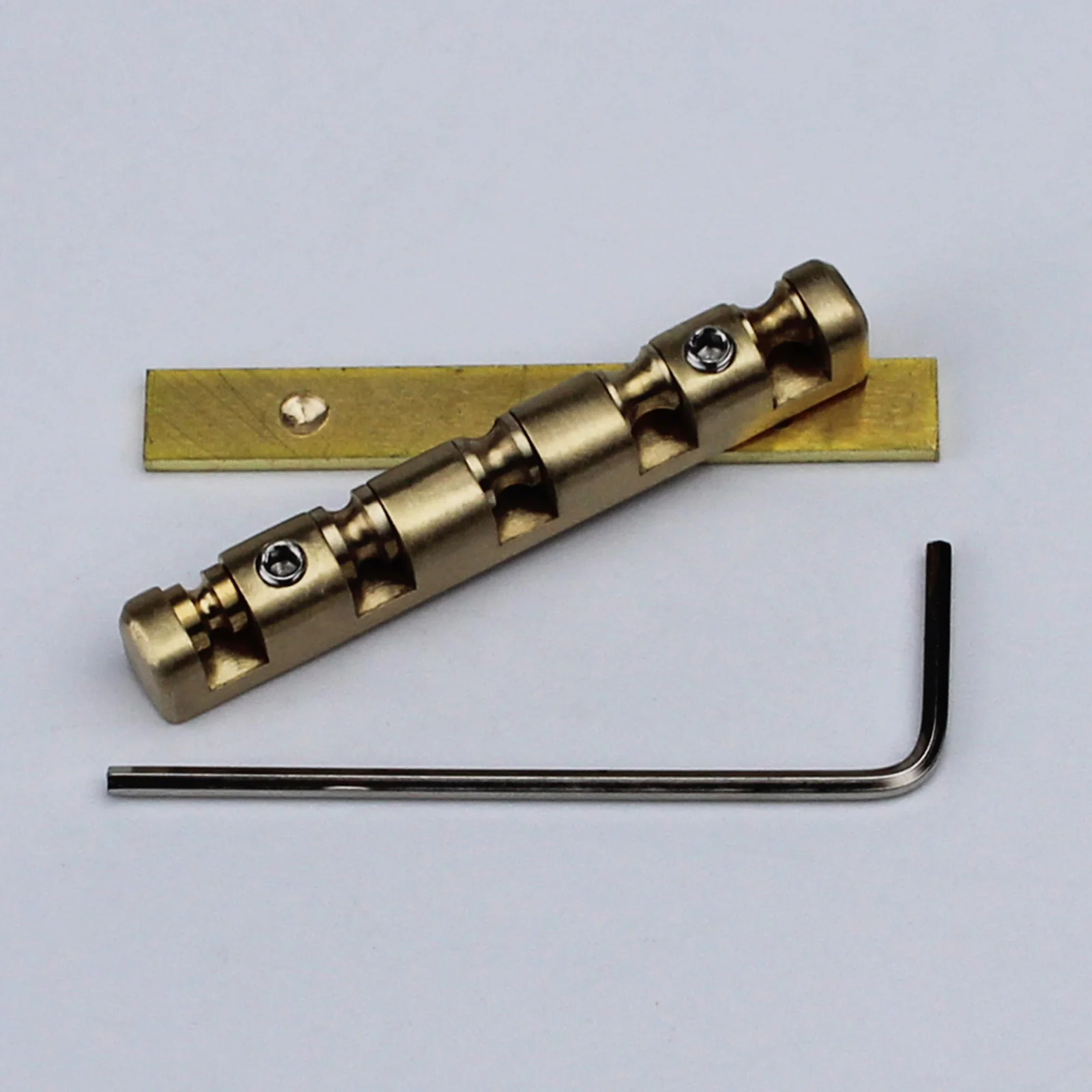 Guyker Height Adjustable Brass Roller Guitar Nut For 5 String Bass - Image 4