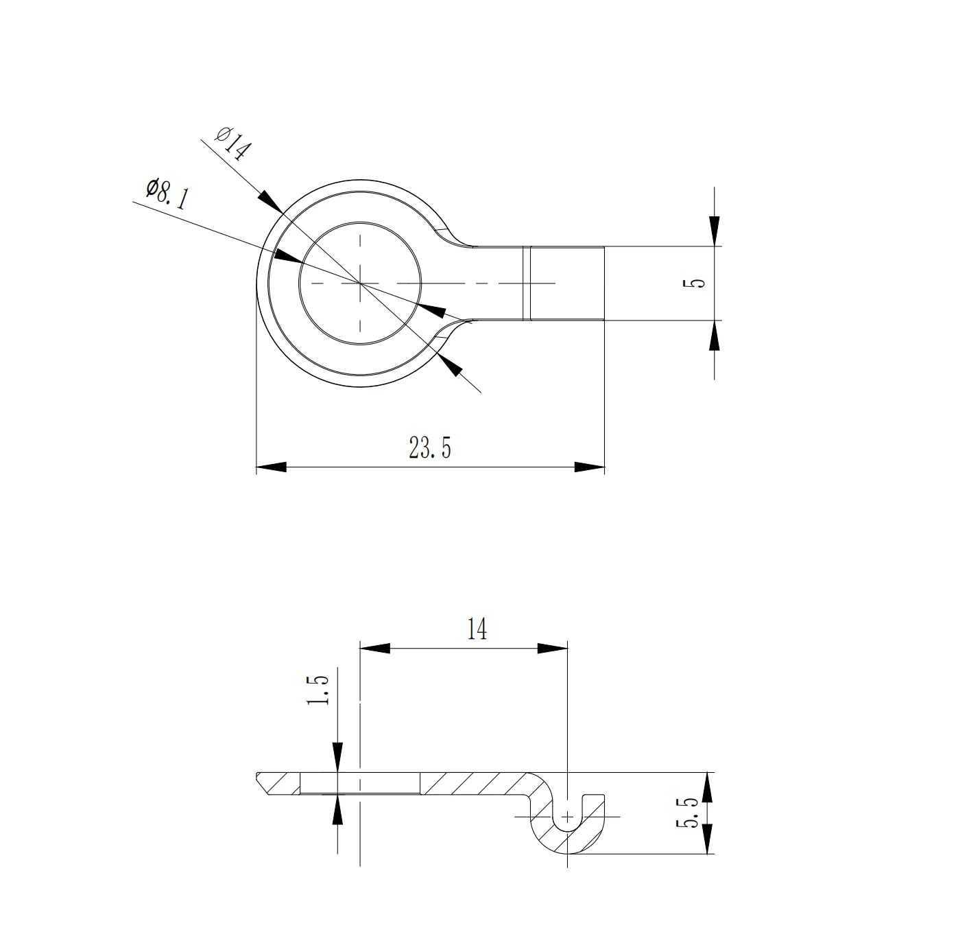 Guyker SR9 Guitar String Retainer No-Drill Headstock String Guide - Image 8