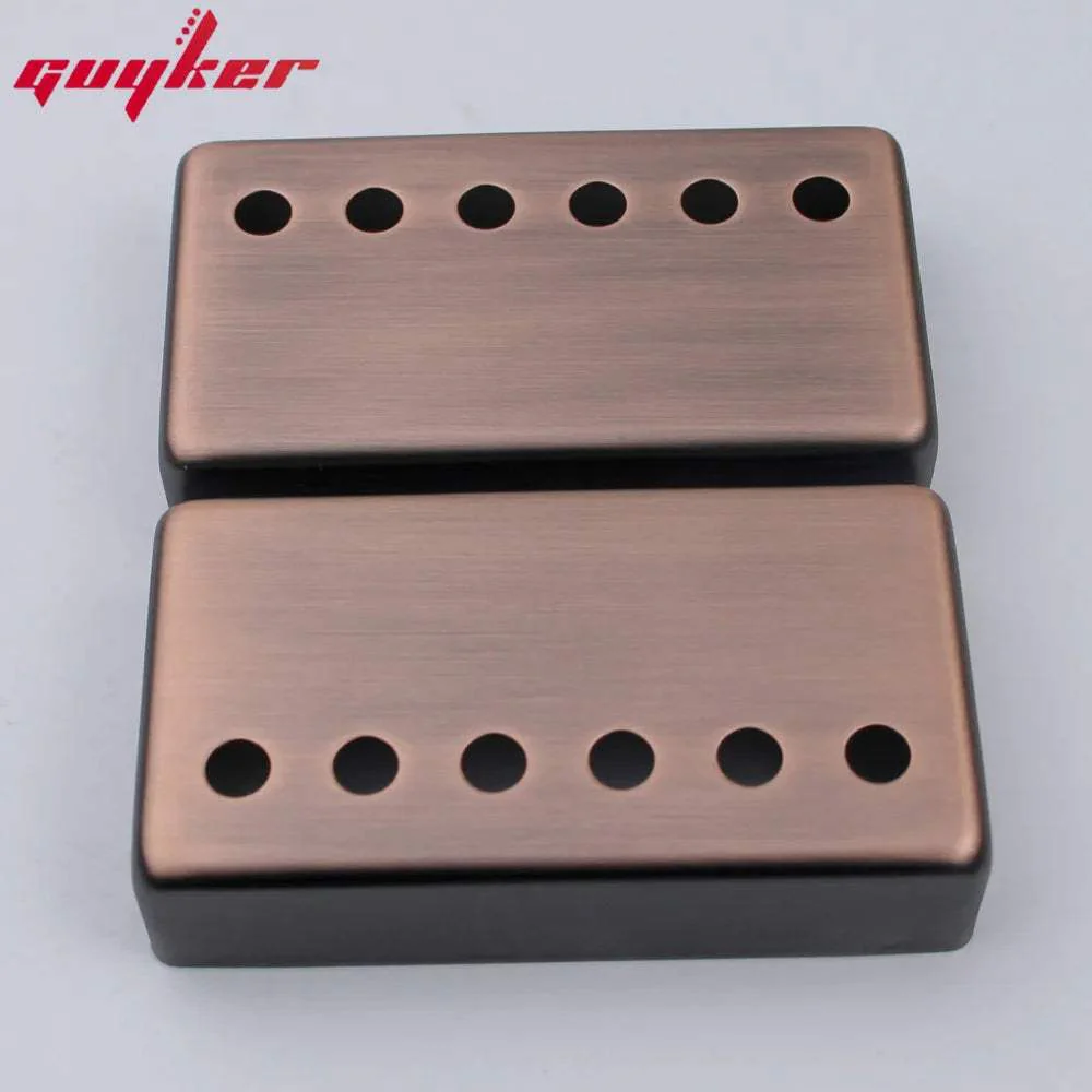 Ready to Ship (US) | PC001 Cupronickel Humbucker Guitar Pickup Covers Set 50/52MM - Image 8