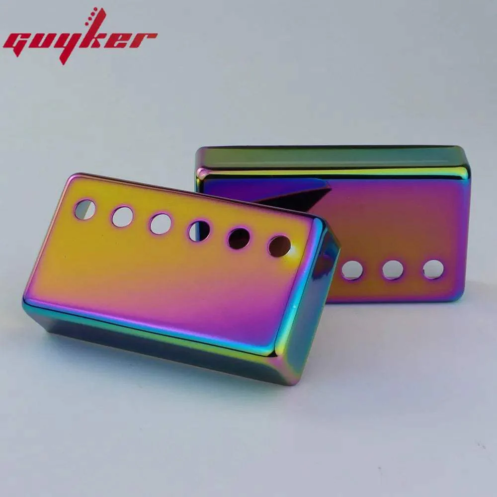 Ready to Ship (US) | PC001 Cupronickel Humbucker Guitar Pickup Covers Set 50/52MM - Image 9
