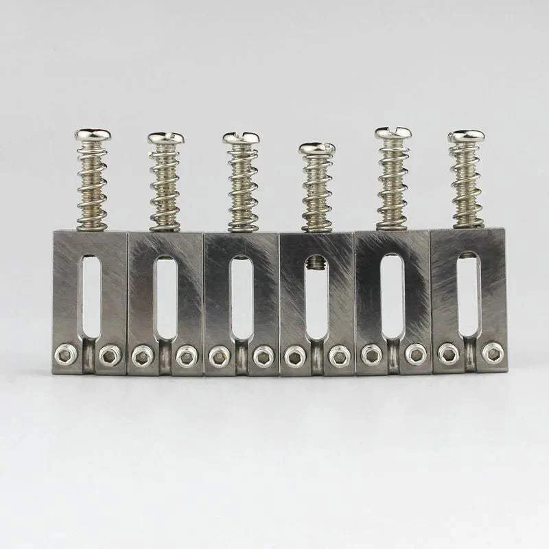 Titanium alloy Bridge Saddles Type Square 10.5MM For Stratocaster Tremolo Bridges Electric Guitar Tremolo Bridges - Image 3