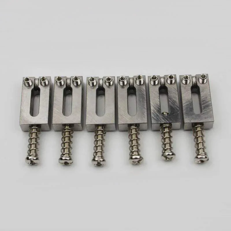 Titanium alloy Bridge Saddles Type Square 10.5MM For Stratocaster Tremolo Bridges Electric Guitar Tremolo Bridges - Image 4
