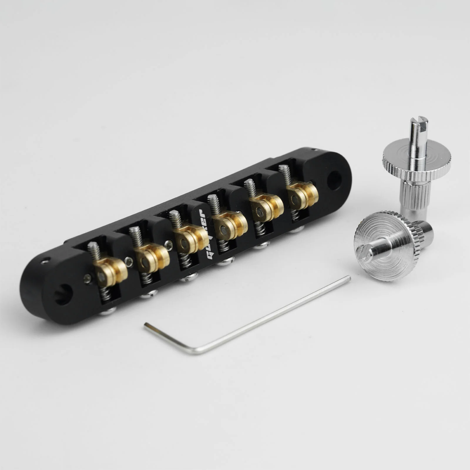 Guyker GMA-010 CNC Machined Adjustable Locking Roller Bridge Aluminum Alloy Body Brass Rollers - Image 3